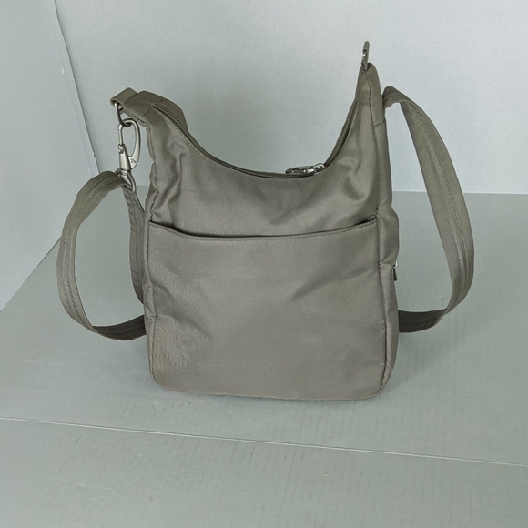 Travelon Handbags - Travelon Crossbody Messenger Bag RFID Anti-Theft Adjustable